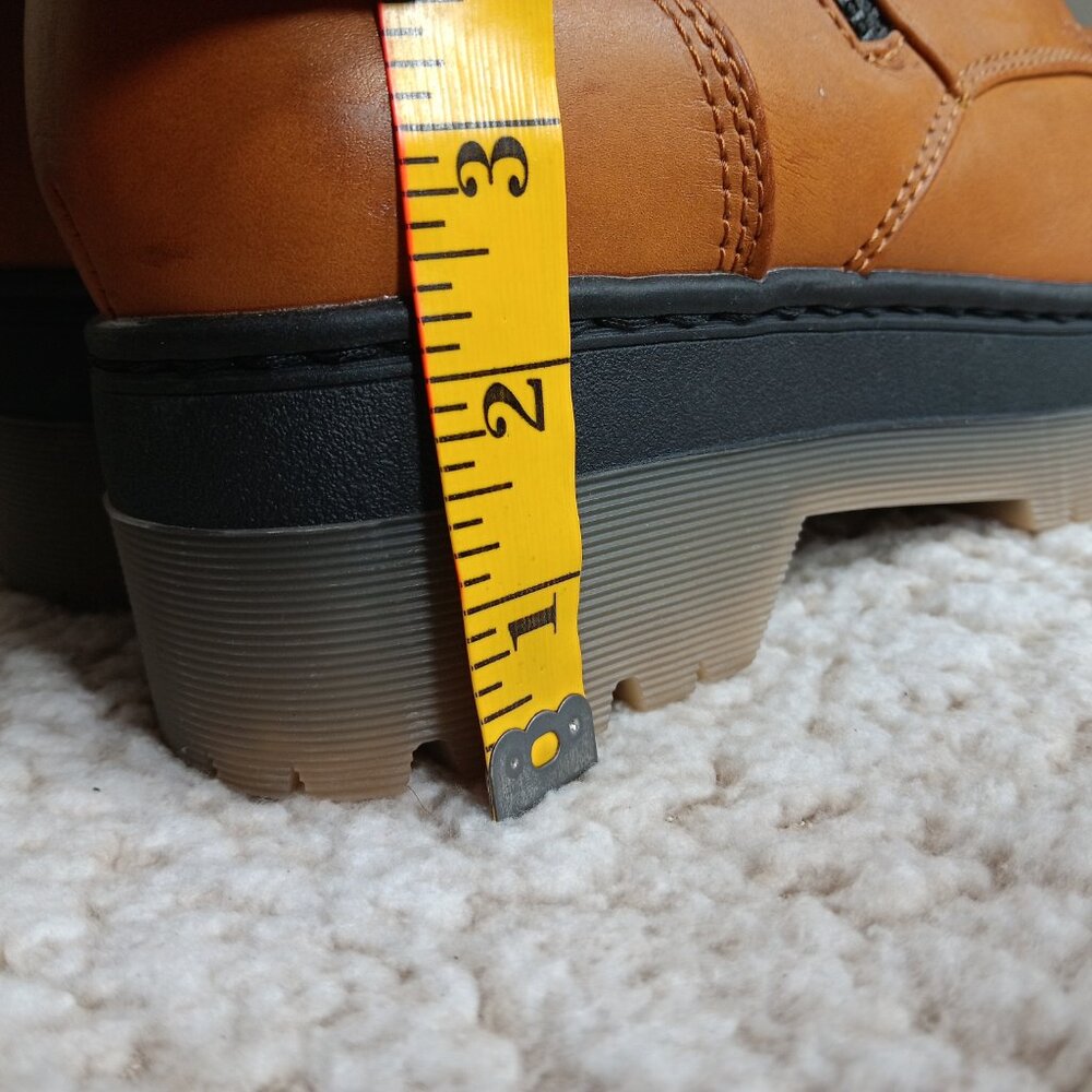 Mia Colin Lug Sole Faux Leather Combat Boots 7.5 - Picture 10 of 10